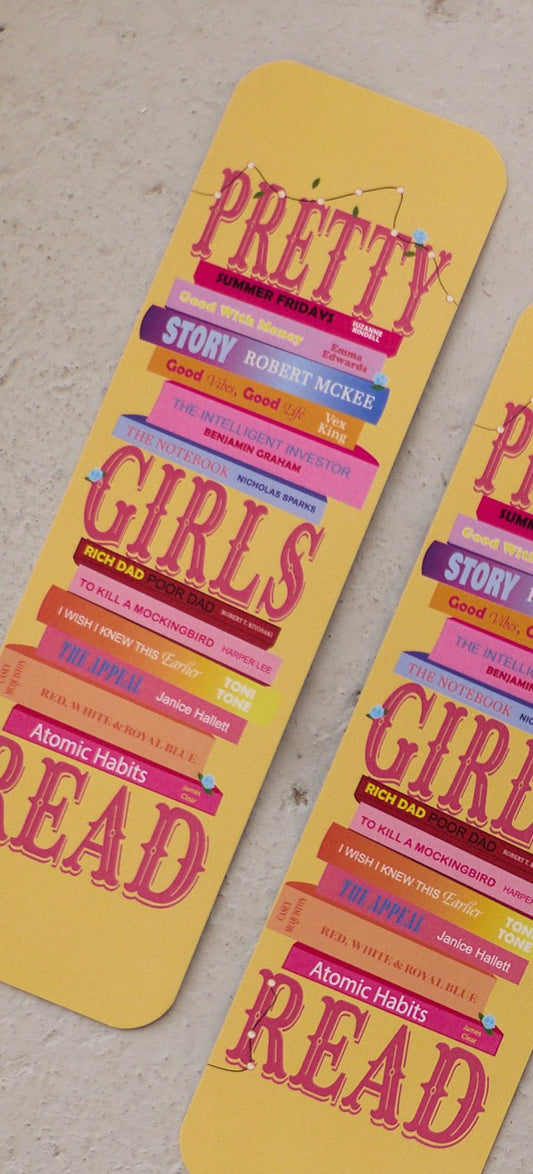 Pretty Girls Read Bookmark
